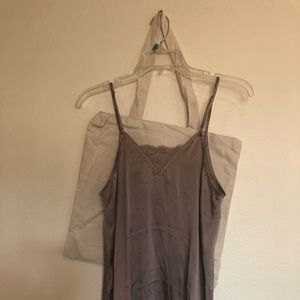 Lovely silk tank by anthro